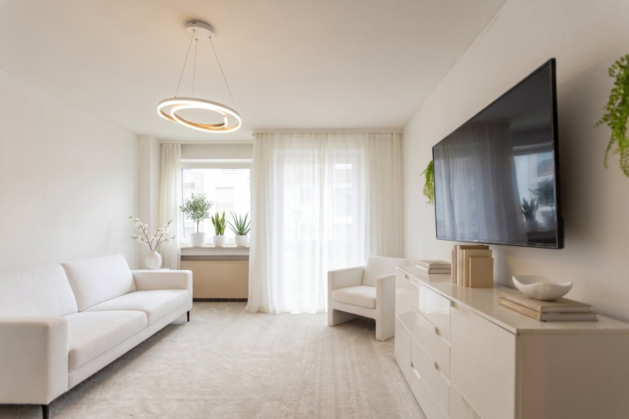 Wohnzimmer 1,5 Zimmer Whg. KI optimiert Wohnzimmer 1,5 Zimmer Whg. KI optimiert